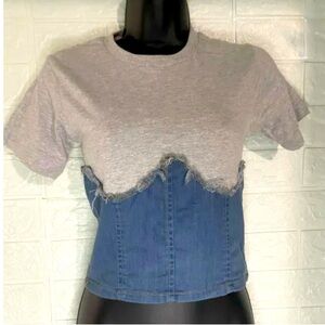 Thrill Jeans Cotton/Denim T-shirt!